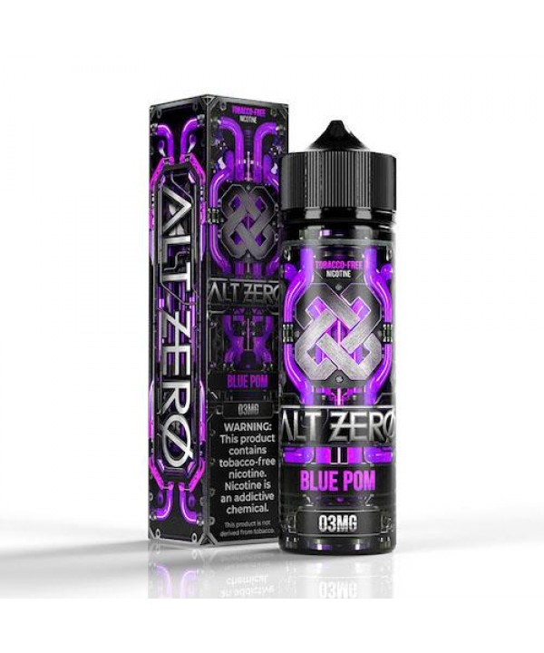 Alt Zero eLiquids TFN Blue Pom eJuice