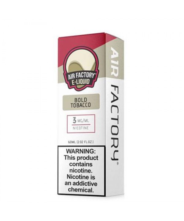 Air Factory Bold Tobacco eJuice