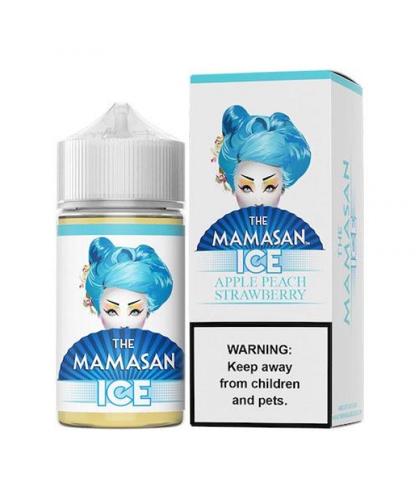 The Mamasan Apple Peach Strawberry Ice eJuice