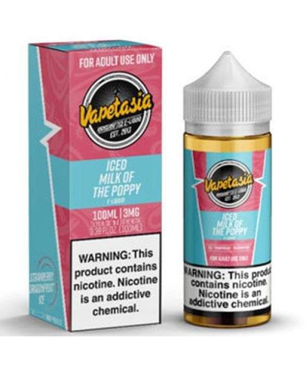 Vapetasia Iced Milk Of The Poppy eJuice