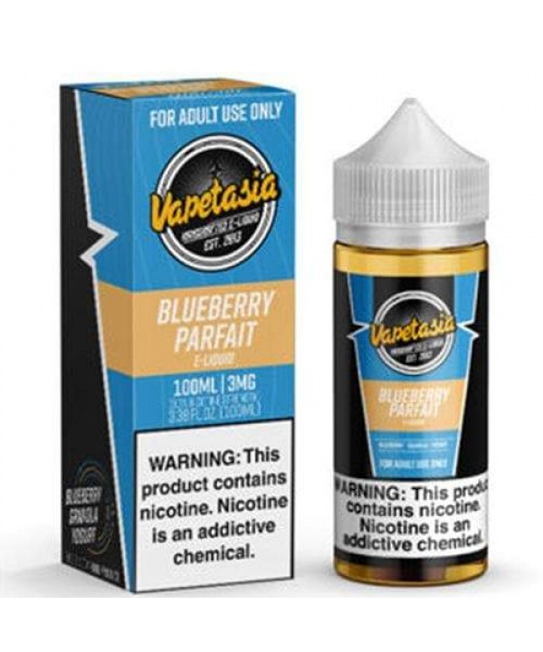 Vapetasia Blueberry Parfait eJuice