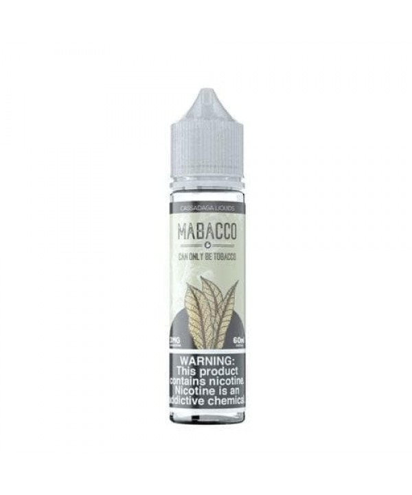 Cassadaga Liquids Mabacco eJuice