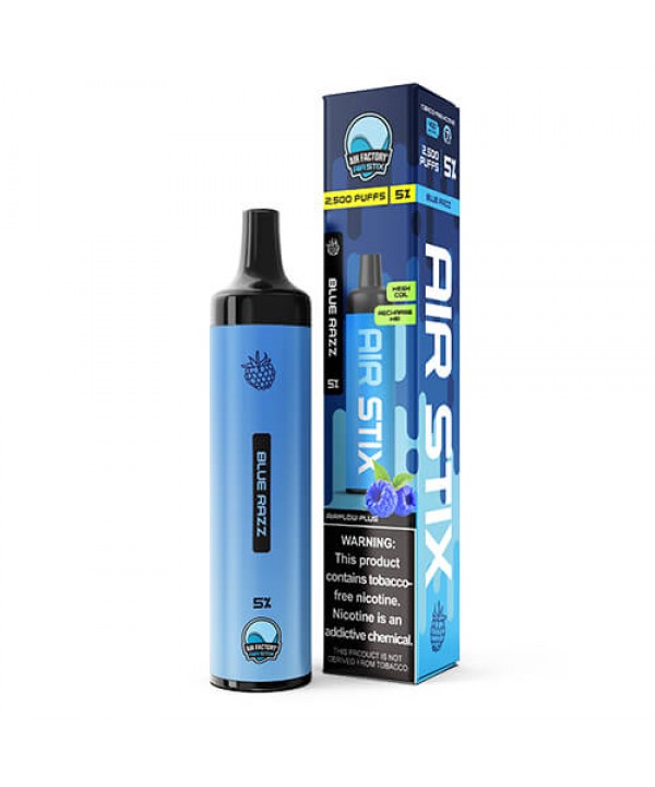 Air Factory Air Stix 3000 Blue Razz Disposable Vap...