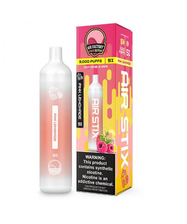 Air Factory Air Stix 3000 Pink Lemonade Disposable...