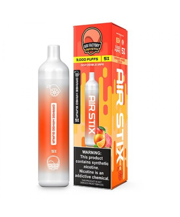 Air Factory Air Stix 3000 Orange Mango Guava Dispo...