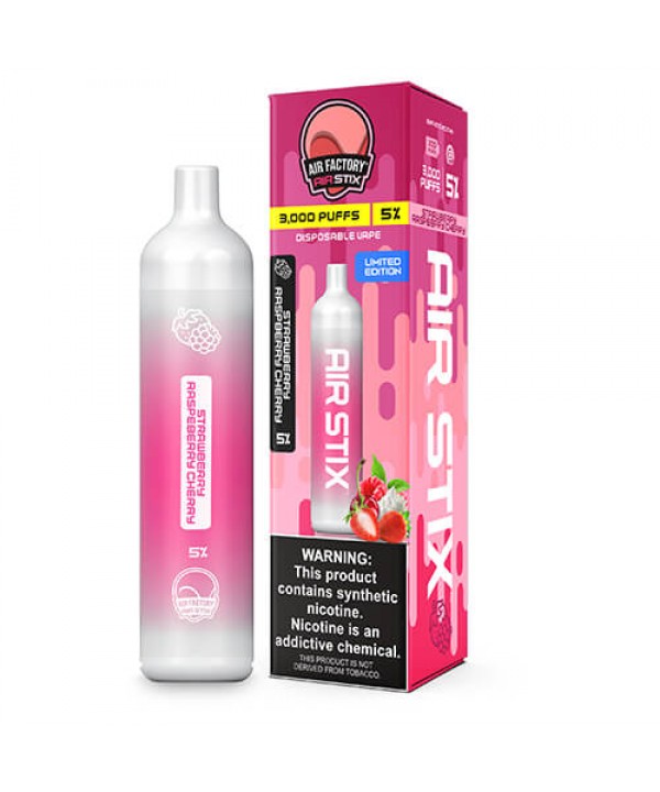 Air Factory Air Stix 3000 Strawberry Raspberry Che...