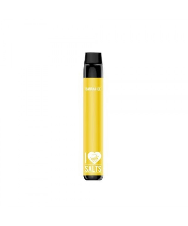 I Love Salts Synthetic Banana Ice Disposable Vape Pen