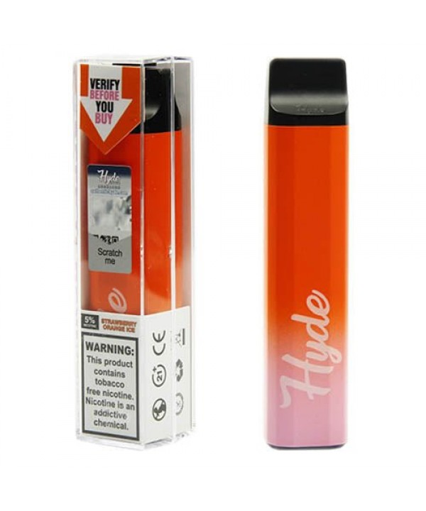 Hyde Edge Recharge Strawberry Orange Ice Disposable Vape Pen