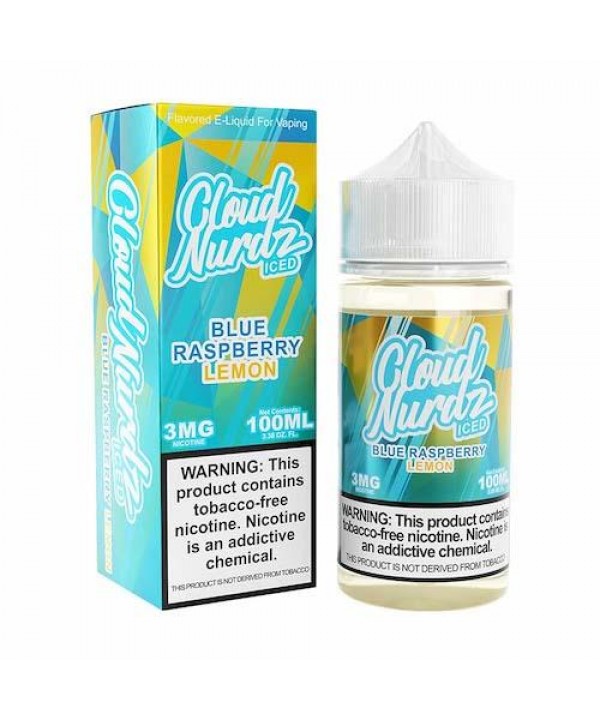 Cloud Nurdz Blue Raspberry Lemon Iced eJuice