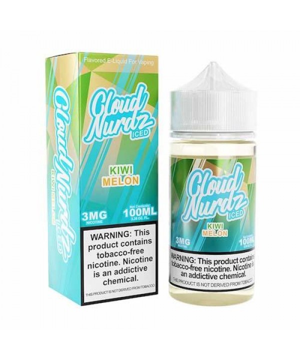 Cloud Nurdz Kiwi Melon Iced eJuice