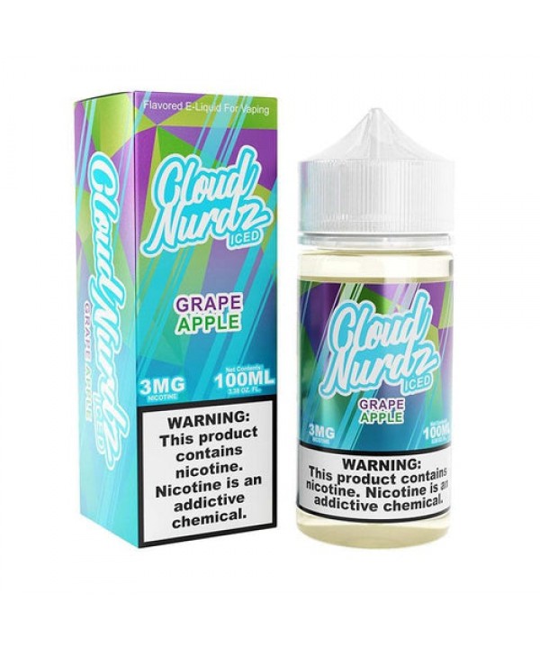 Cloud Nurdz Grape Apple Iced eJuice