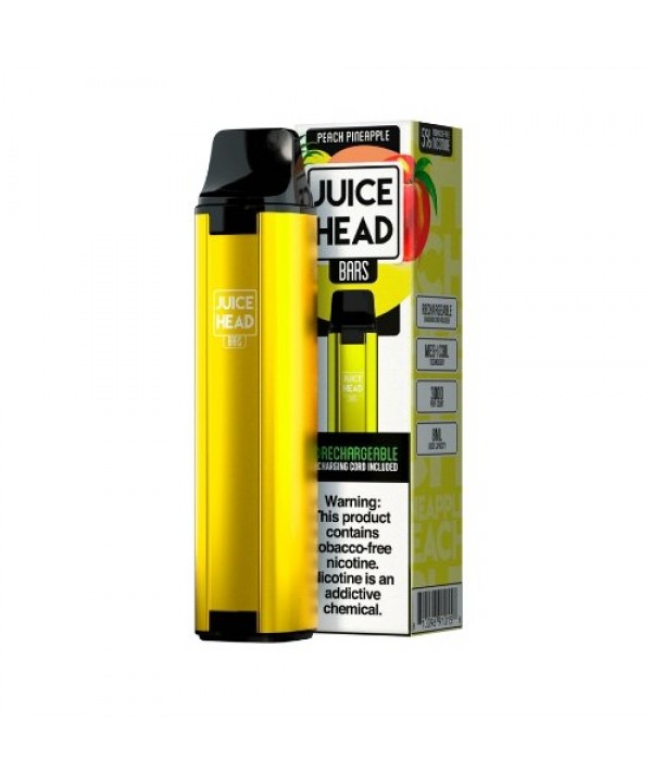 Juice Head Bars Peach Pineapple Disposable Vape Pe...