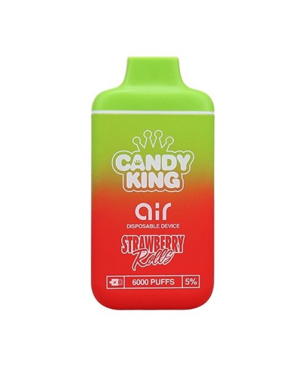 Candy King Air Synthetic Strawberry Rolls Disposab...