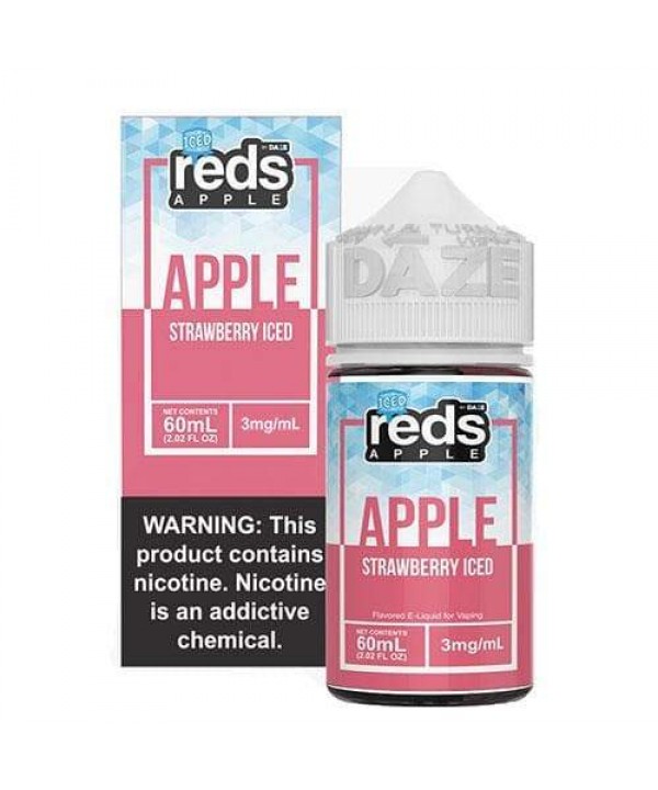 Reds Apple Strawberry Iced eJuice