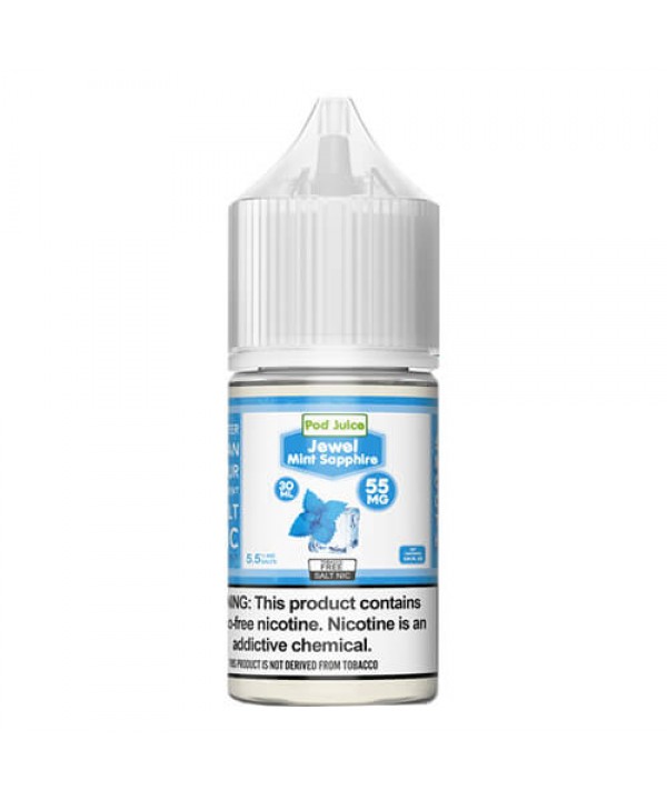 Pod Juice Synthetic Salts Jewel Mint Sapphire eJuice