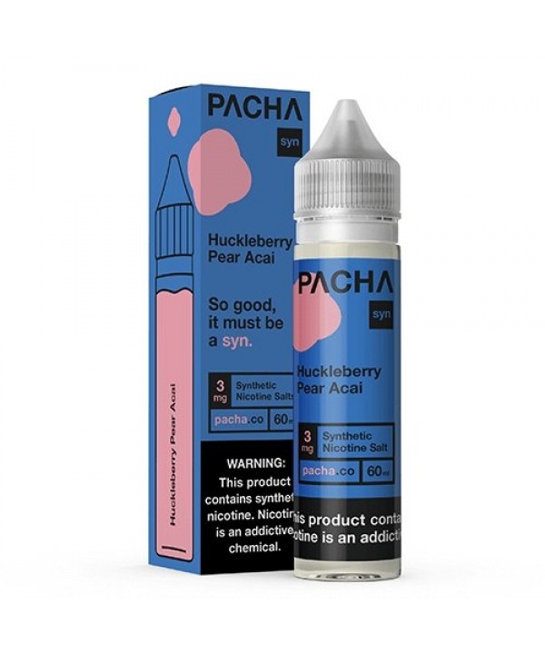 Pacha Syn Huckleberry Pear Acai eJuice