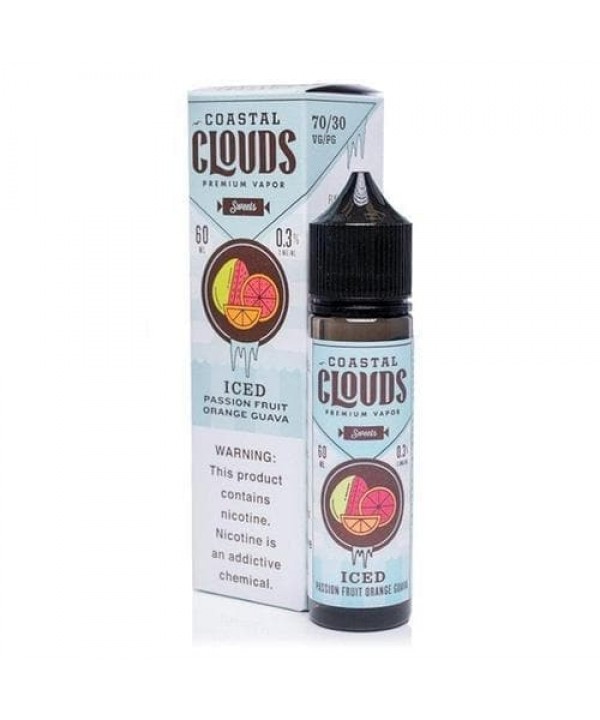 Coastal Clouds Iced Passion Fruit Orange Guava eJuice