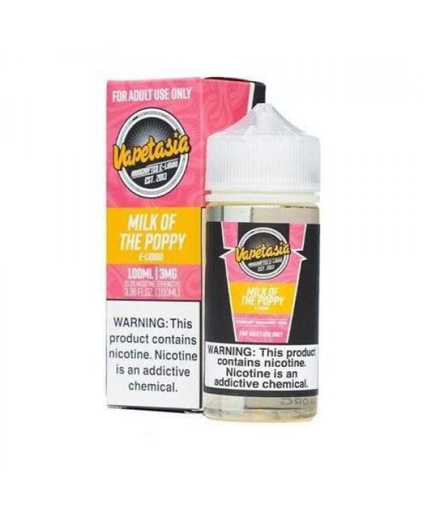 Vapetasia Milk Of The Poppy eJuice