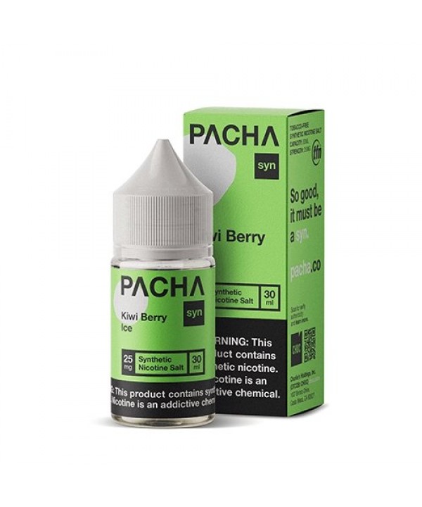 Pacha Syn Salts Kiwi Berry Ice eJuice