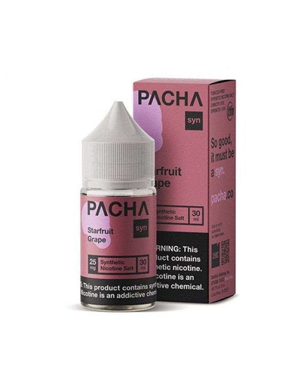 Pacha Syn Salts Starfruit Grape eJuice