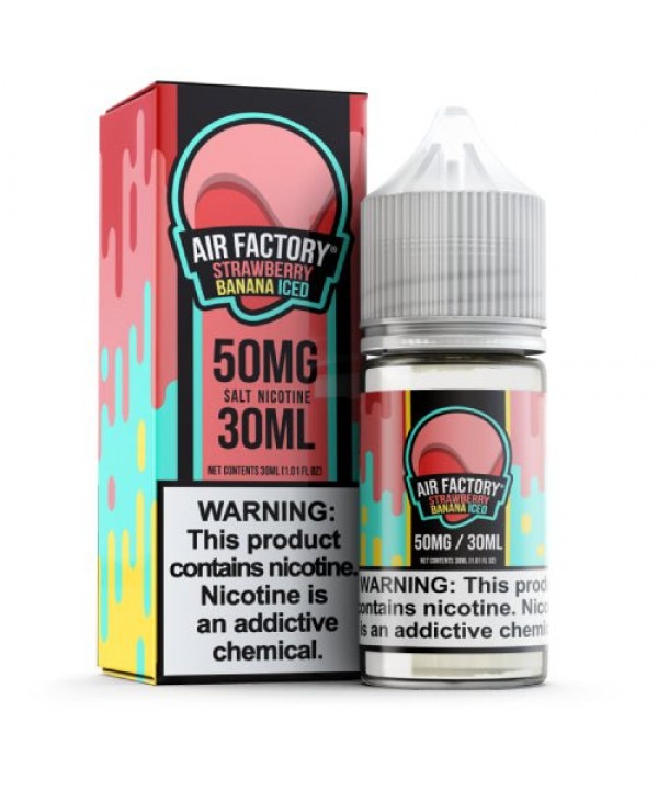 Air Factory Synthetic Salts Strawberry Banana Iced eJuice