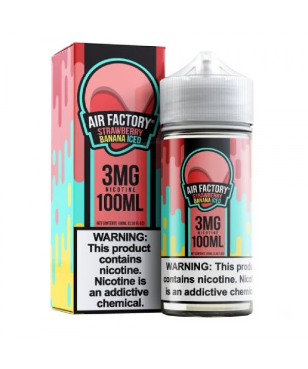 Air Factory Synthetic Strawberry Banana Iced eJuic...