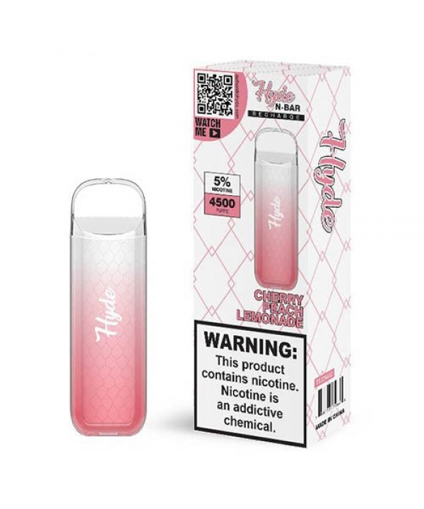 Hyde N-Bar Cherry Peach Lemonade Disposable Vape P...