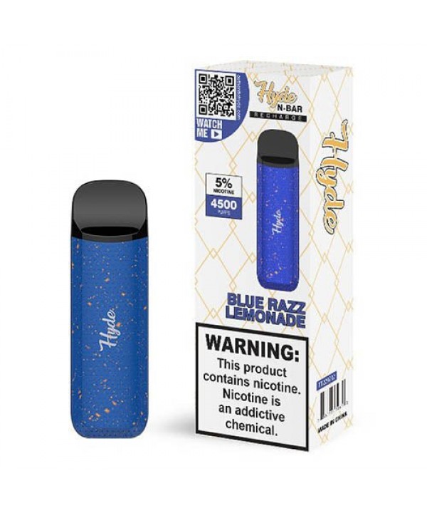Hyde N-Bar Blue Razz Lemonade Disposable Vape Pen