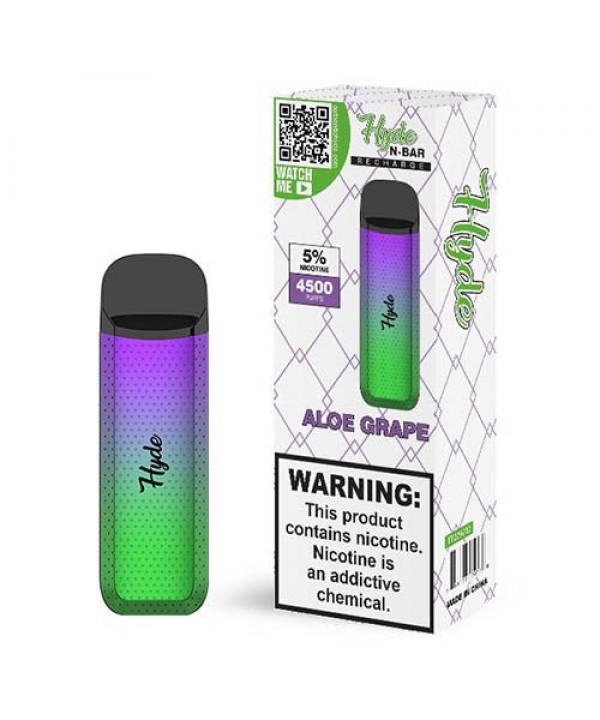 Hyde N-Bar Aloe Grape Disposable Vape Pen