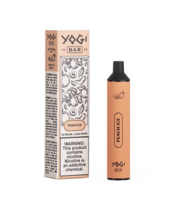 Yogi Bar 4500 Peach Ice Disposable Vape Pen