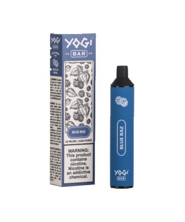 Yogi Bar 4500 Blue Raz Disposable Vape Pen