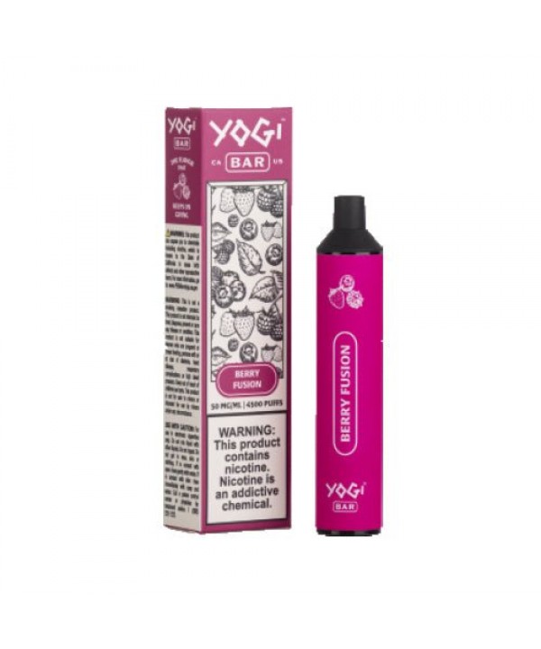 Yogi Bar 4500 Berry Fusion Disposable Vape Pen