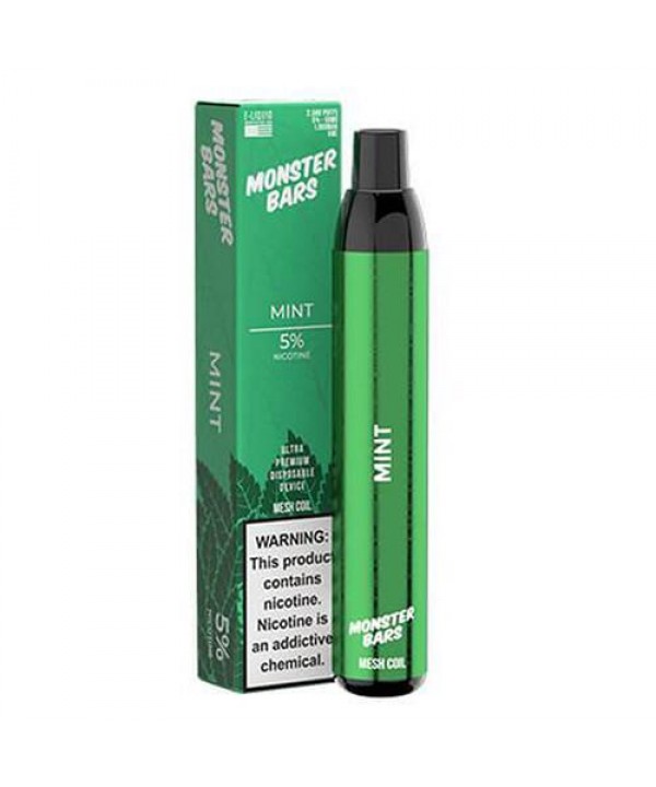 Monster Bars Mint Disposable Vape Pen