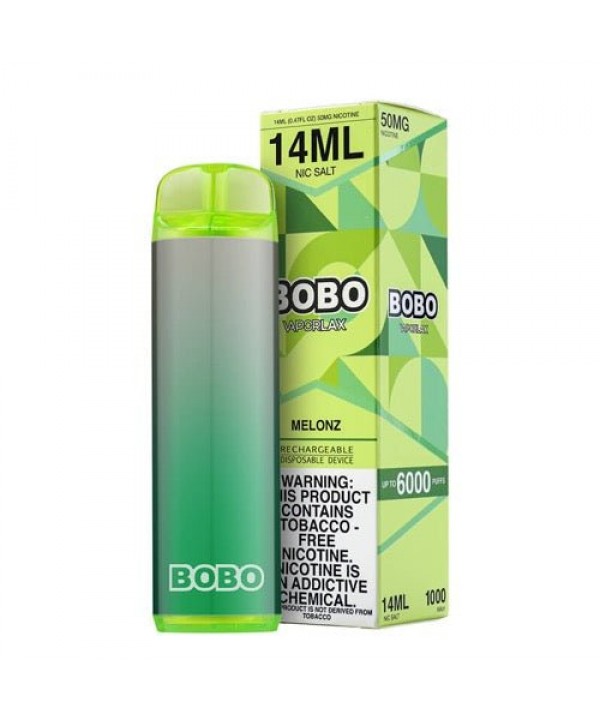 VaporLax BOBO Tobacco-Free Melonz Disposable Vape