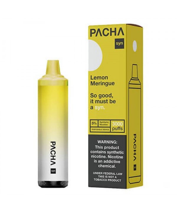 Pachamama SYNthetic 3K Lemon Meringue Disposable Vape Pen