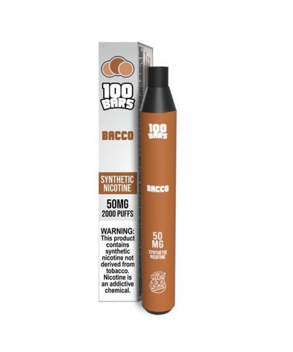 Keep it 100 Bars Synthetic Bacco Disposable Vape Pen