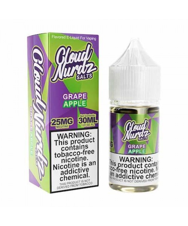 Cloud Nurdz Salts Grape Apple eJuice