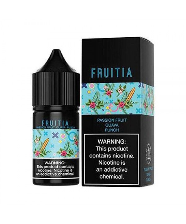 Fruitia Salt Passion Fruit Guava Punch eJuice