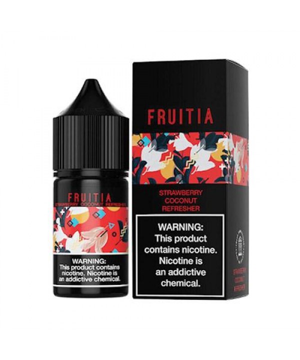 Fruitia Salt Strawberry Coconut Refresher eJuice