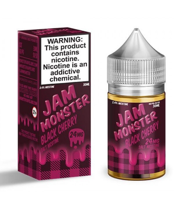 Jam Monster Synthetic Salt Black Cherry eJuice