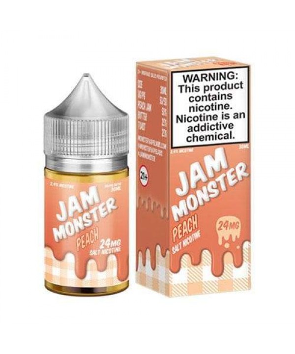 Jam Monster Salt Peach eJuice
