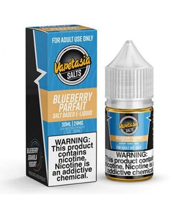 Vapetasia Salts Blueberry Parfait eJuice