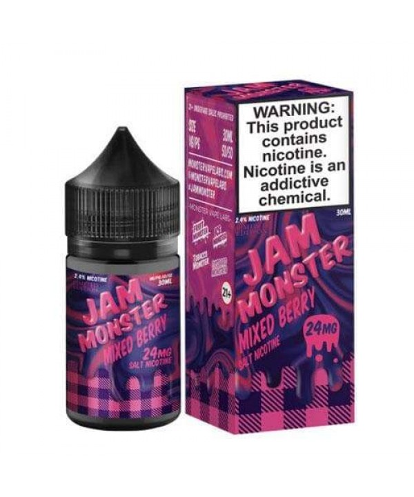 Jam Monster Salt Mixed Berry eJuice