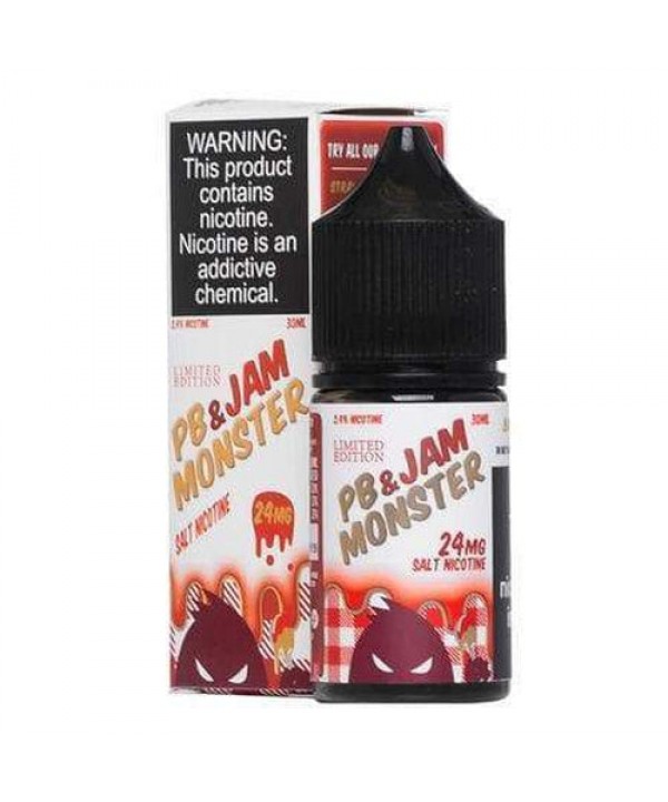 Jam Monster Salt PB & Jam Strawberry eJuice