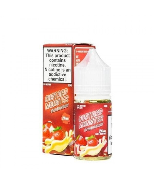 Custard Monster Salt Strawberry eJuice