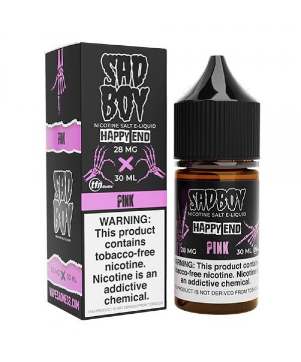 Sadboy Salts Happy End Line Pink eJuice