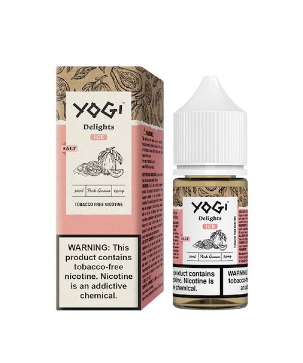 Yogi Delights Synthetic Salt Pink Guava Ice eJuice