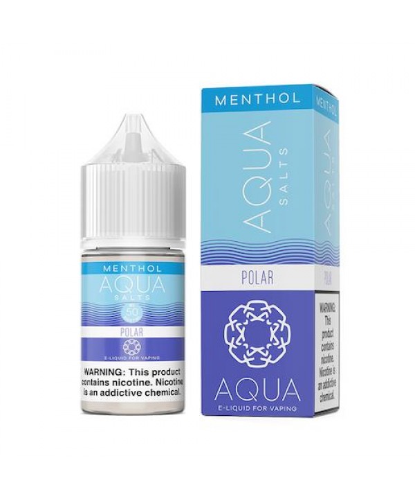 Aqua Menthol Synthetic Salt Polar eJuice