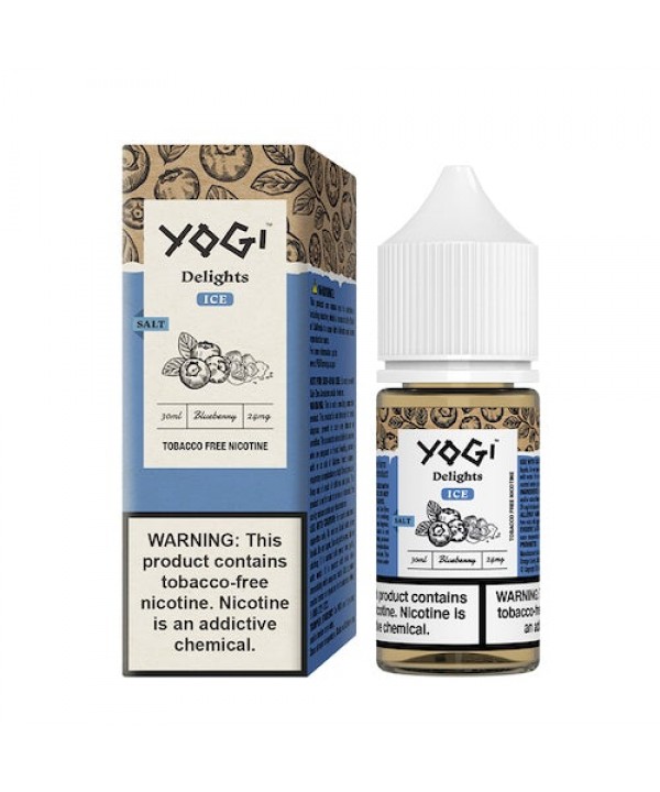 Yogi Delights Synthetic Salt Blueberry Ice eJuice