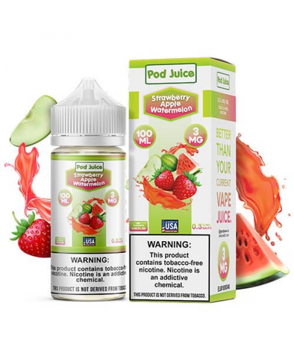 Pod Juice Synthetic Strawberry Apple Watermelon eJ...